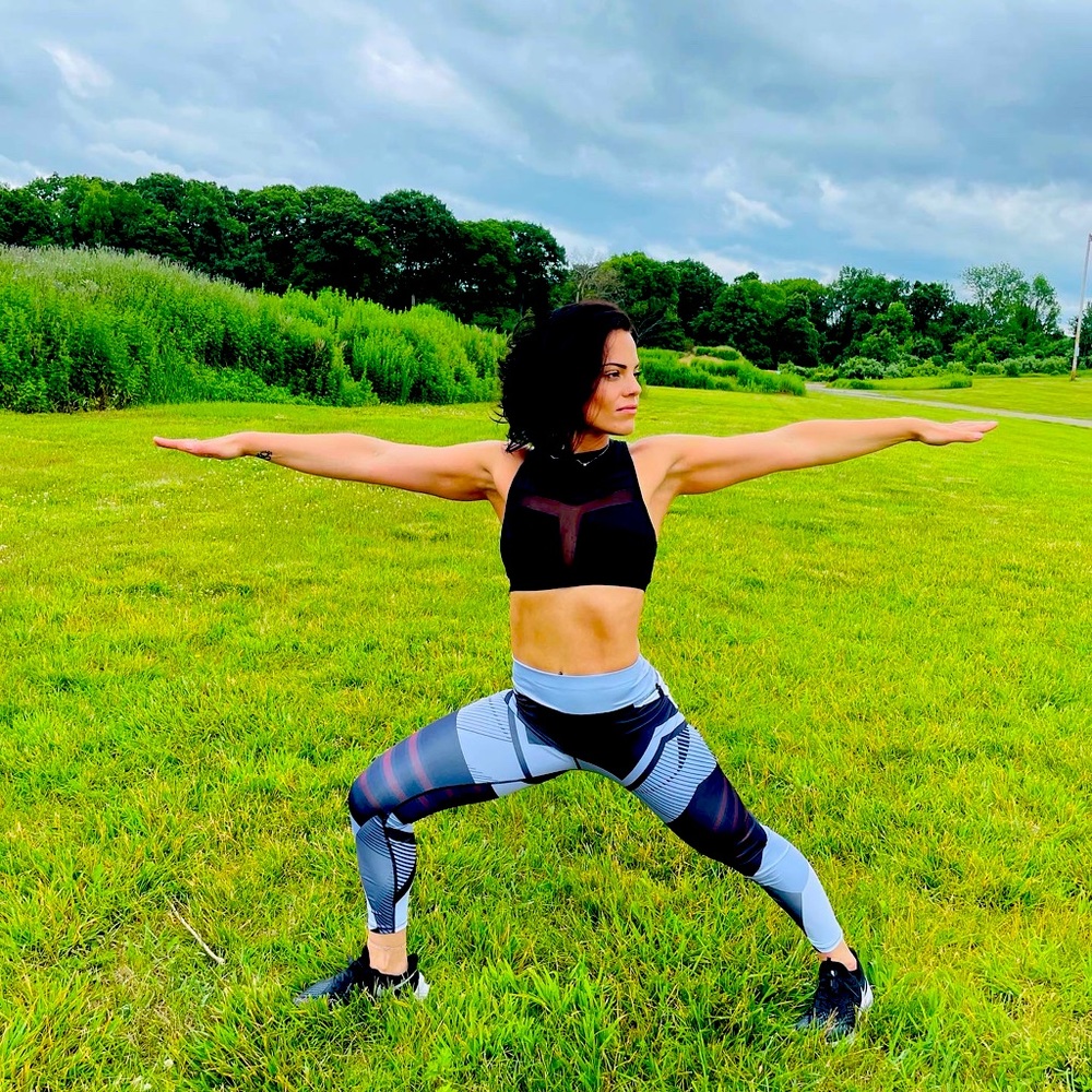 👯‍♂️Black Printed Yoga Leggings👯‍♀️